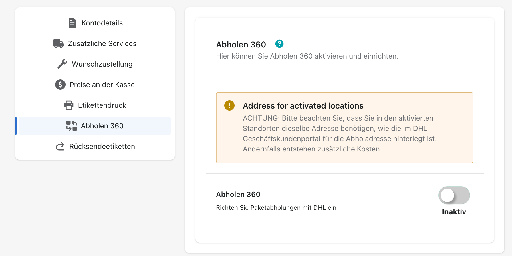 Abholen 360 1