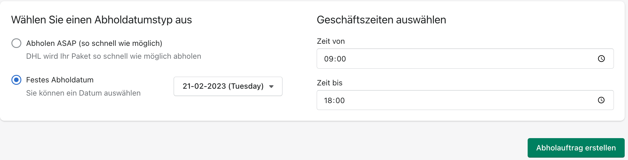 Abholen 360 7