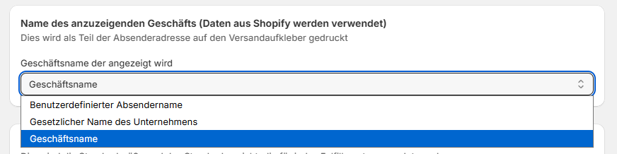 Einstellungen 2